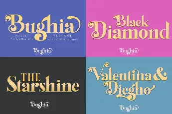 Bughia font