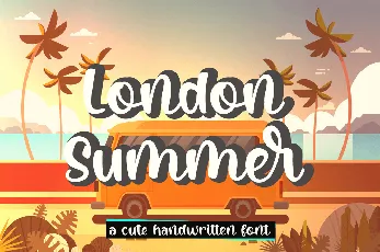 London SummerDemo font