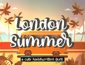 London SummerDemo font