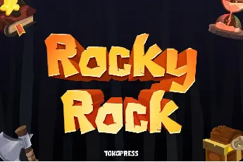 Rocky Rock font