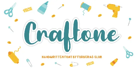 Craftone font