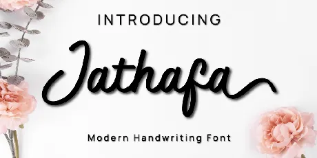 Jathafa Demo font