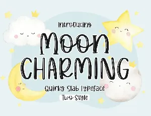 Moon Charming font