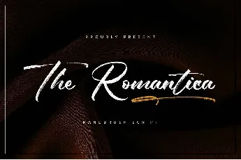 The Romantica font