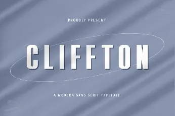 Cliffton font