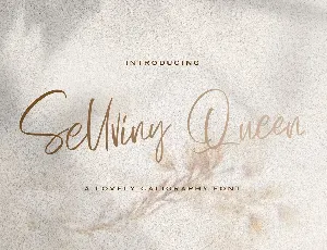 Sellviny Queen Handwritten Script font