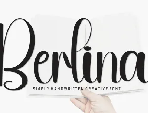 Berlina Script font