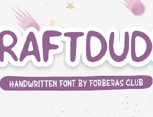 Craft Dude font