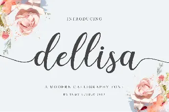 Dellisa font