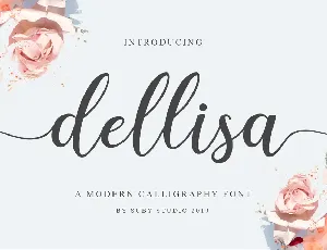 Dellisa font