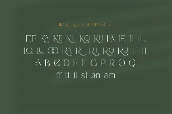 Garelina font