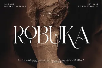 Robuka font