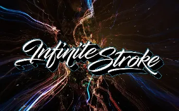 Infinite Stroke font