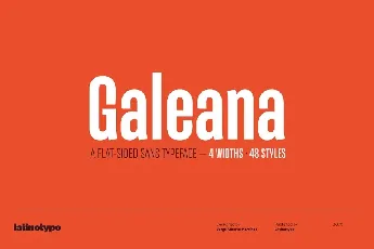 Galeana Family font