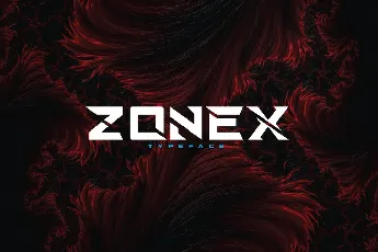 Zonex Typeface font