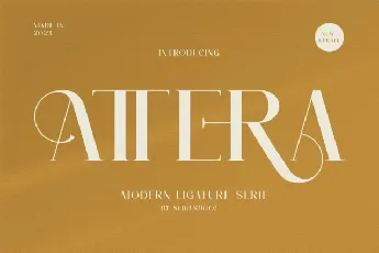 Attera font