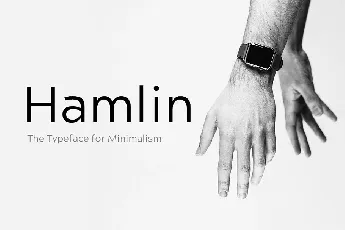 Hamlin font