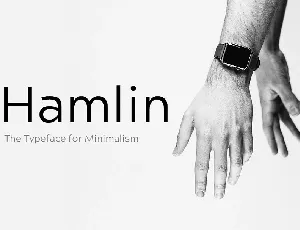 Hamlin font