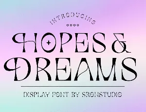 Hopes and Dreams font