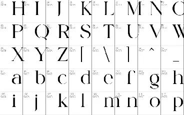 Glyce font