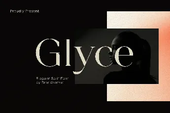 Glyce font