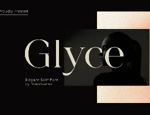 Glyce font