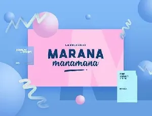 Marana font