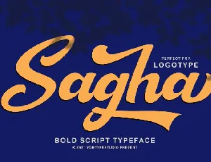 Sagha font