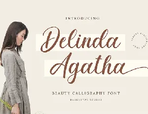 Delinda Agatha font