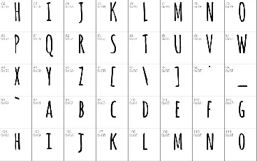 Amatic font