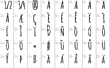 Amatic font