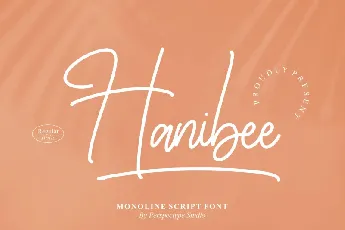 Hanibee font