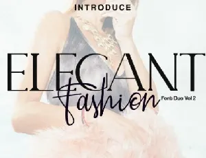 Elegant Fashion font