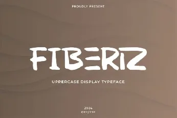 Fiberiz Brush font