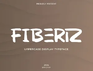 Fiberiz Brush font