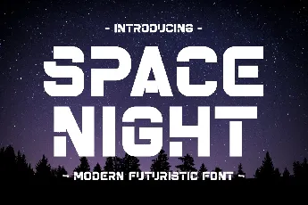 Space Night font