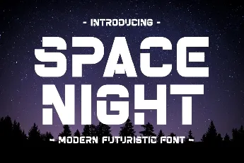 Space Night font