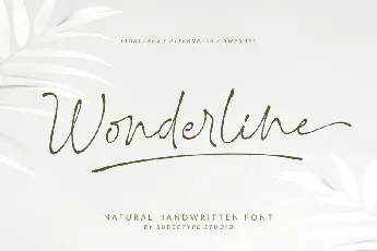 Wonderline font