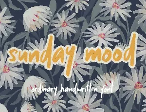 Sunday Mood font