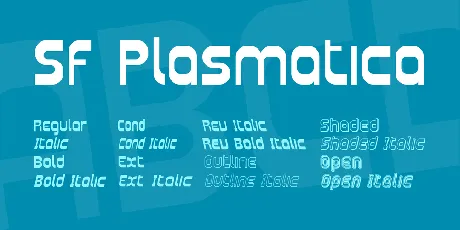 SF Plasmatica font