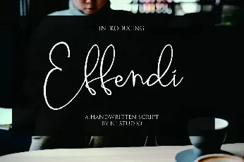 Effendi font