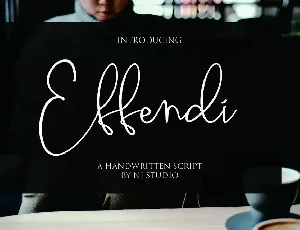 Effendi font