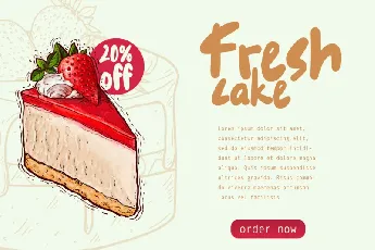 Paniatte Cake font