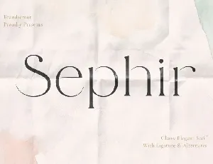 Sephir font