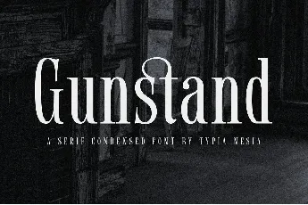 Gunstand font