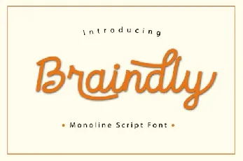 Braindly font