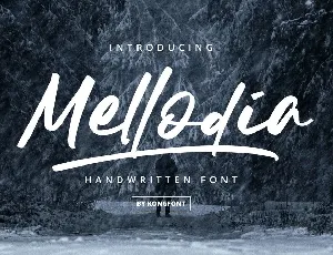 Mellodia font