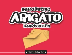 Arigato font