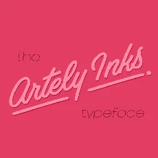 Artely Inks PERSONAL USE font