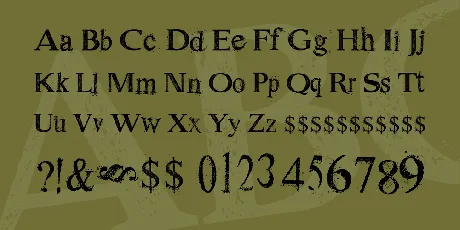 Dust Serif font